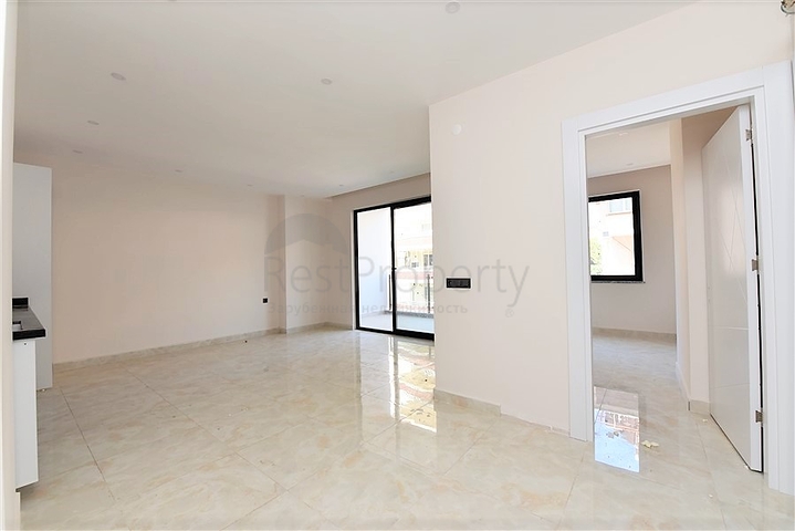 Трехкомнатные апартаменты в новом комплексе около пляжа Клеопатра