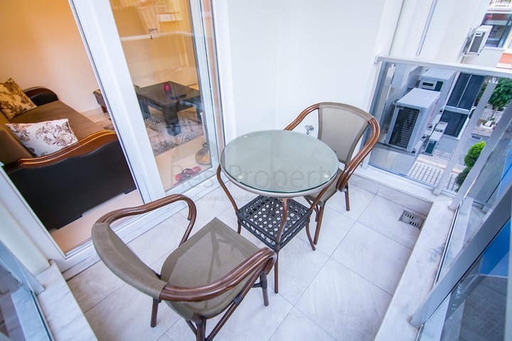 Меблированная квартира 1+1 в центре города Алания