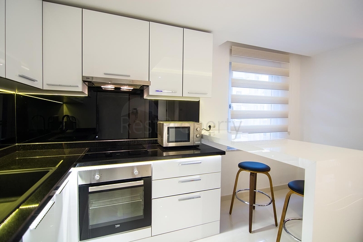 Меблированная квартира 1+1 в центре города Алания