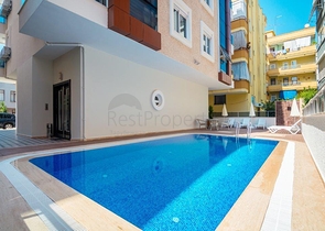 Меблированная квартира 1+1 в центре города Алания