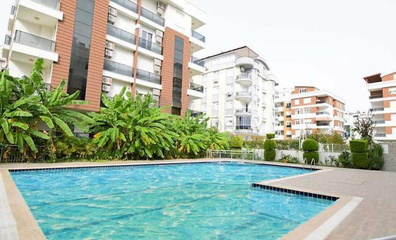 Квартира 1+1 с мебелью в микрорайоне Хурма Коньяалты 