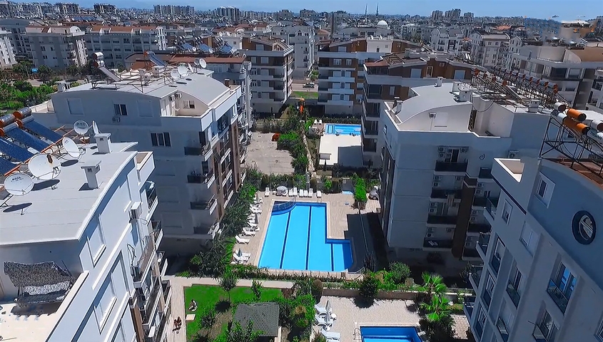 Квартира 1+1 с мебелью в микрорайоне Хурма Коньяалты 