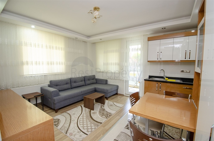 Квартира 1+1 с мебелью в микрорайоне Хурма Коньяалты 