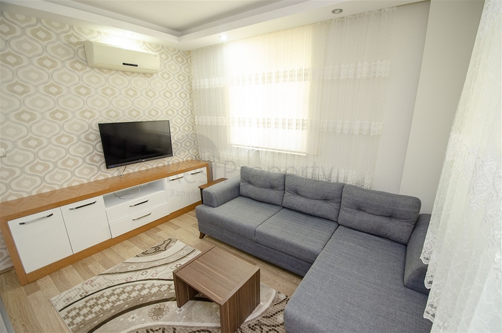 Квартира 1+1 с мебелью в микрорайоне Хурма Коньяалты 