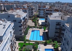 Квартира 1+1 с мебелью в микрорайоне Хурма Коньяалты 