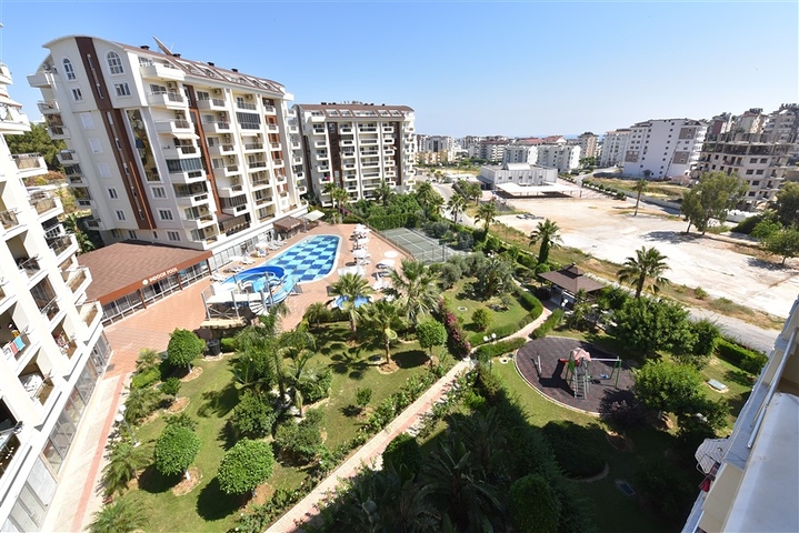 Меблированная квартира с отельной инфраструктурой в Авсалларе 