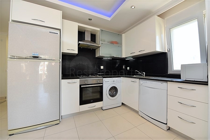 Меблированная квартира с отельной инфраструктурой в Авсалларе 