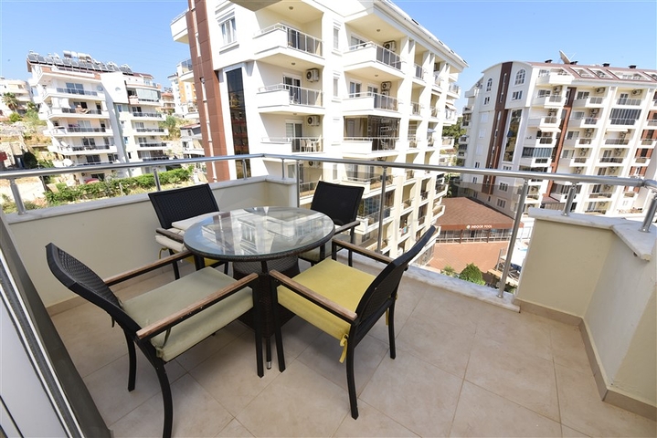 Меблированная квартира с отельной инфраструктурой в Авсалларе 