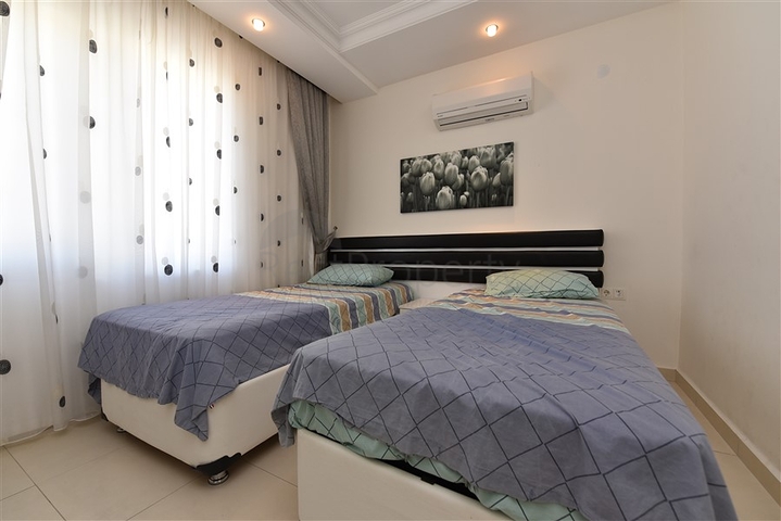 Меблированная квартира с отельной инфраструктурой в Авсалларе 