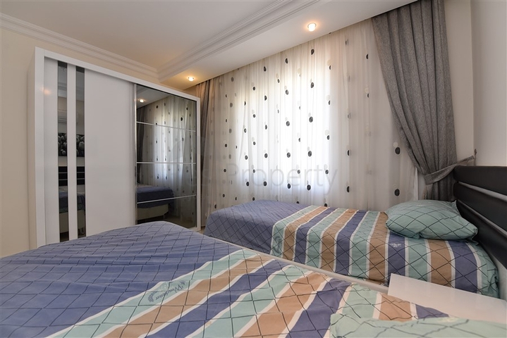 Меблированная квартира с отельной инфраструктурой в Авсалларе 