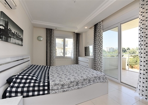 Меблированная квартира с отельной инфраструктурой в Авсалларе 