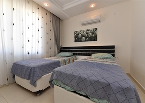 Меблированная квартира с отельной инфраструктурой в Авсалларе 