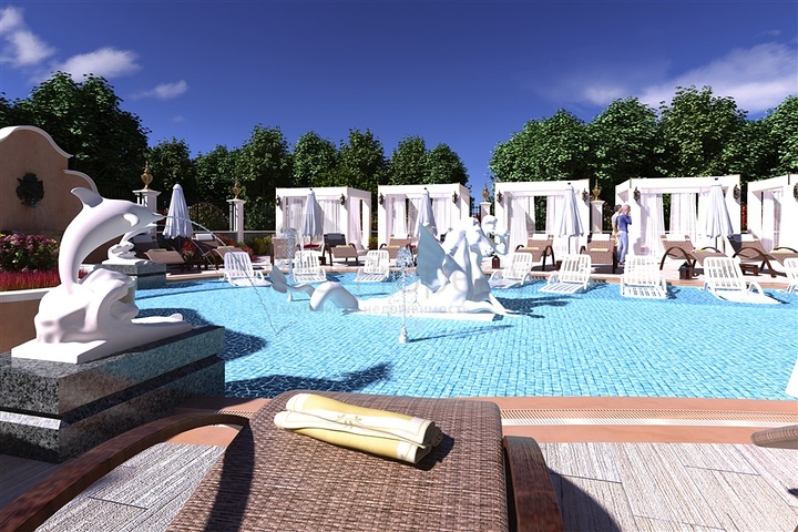 Роскошный комплекс на первой береговой линии 