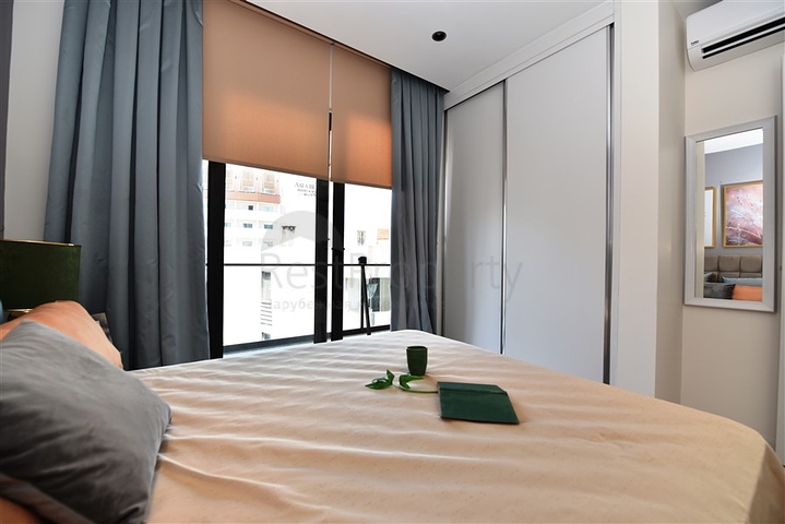 Меблированная квартира 1+1 в районе Оба