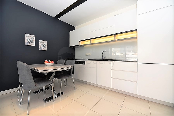 Меблированная квартира 1+1 в районе Оба