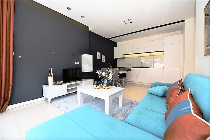 Меблированная квартира 1+1 в районе Оба