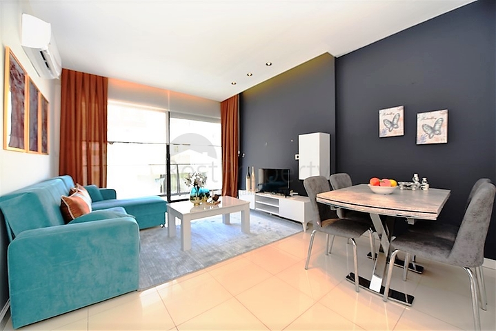 Меблированная квартира 1+1 в районе Оба