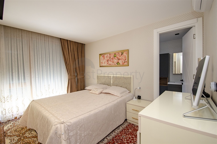 Квартира 2+1 с мебелью в Лимане Коньяалты 