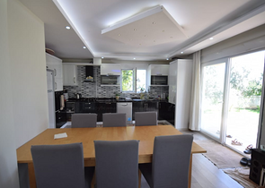 Отдельностоящая вилла 5+1 с бассейном в Алтынкале Дошемеальты