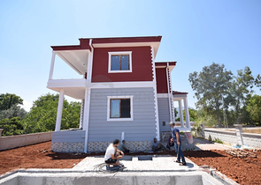 Вилла 4+1 с земельным участком в Дюзлерчами Дошемеальты 