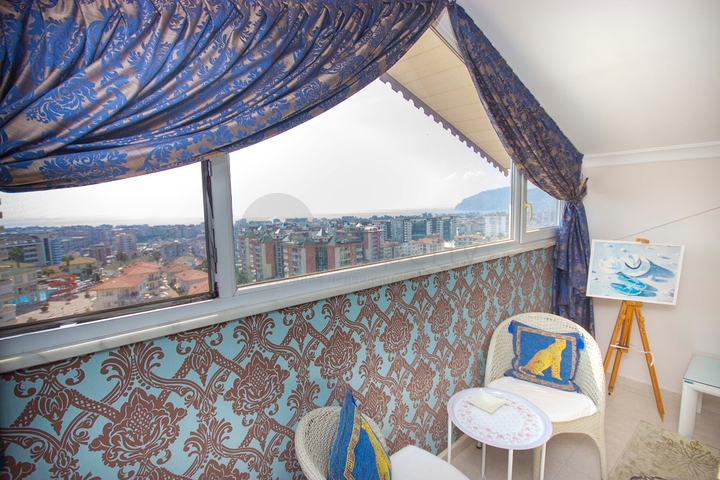 Пентхаус с видом на Аланийскую крепость