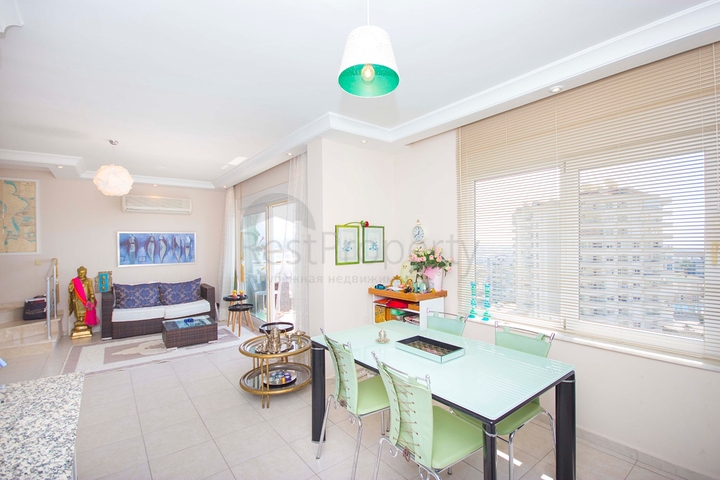 Пентхаус с видом на Аланийскую крепость