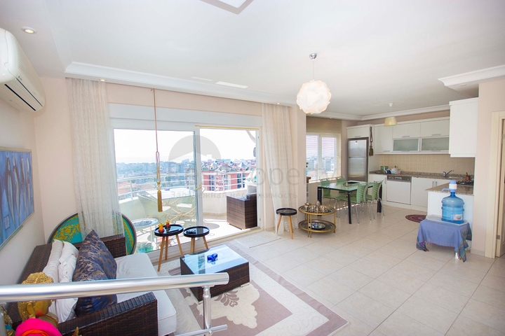 Пентхаус с видом на Аланийскую крепость