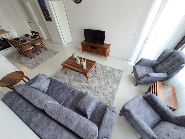 Меблированная двухкомнатная квартира в Махмутларе