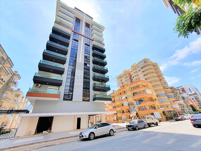 Меблированная двухкомнатная квартира в Махмутларе