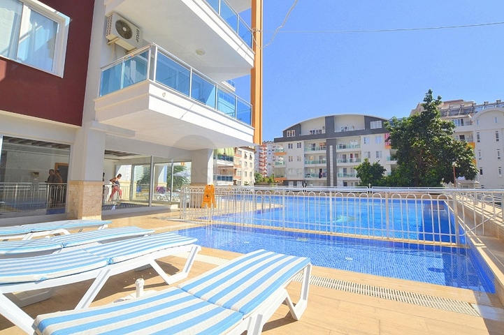 Двухкомнатная меблированная квартира в районе Тосмур