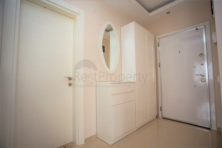 Двухкомнатная меблированная квартира в районе Тосмур