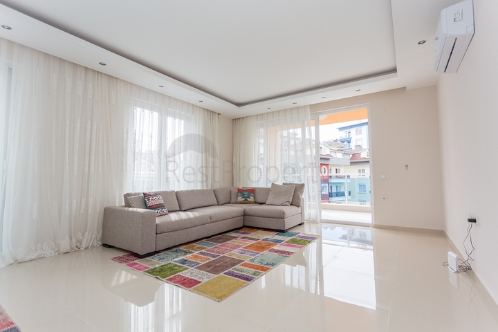 Двухкомнатная меблированная квартира в районе Тосмур