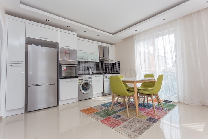 Двухкомнатная меблированная квартира в районе Тосмур