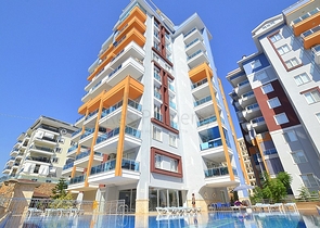 Двухкомнатная меблированная квартира в районе Тосмур