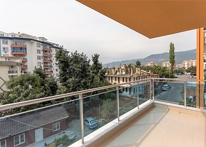 Двухкомнатная меблированная квартира в районе Тосмур