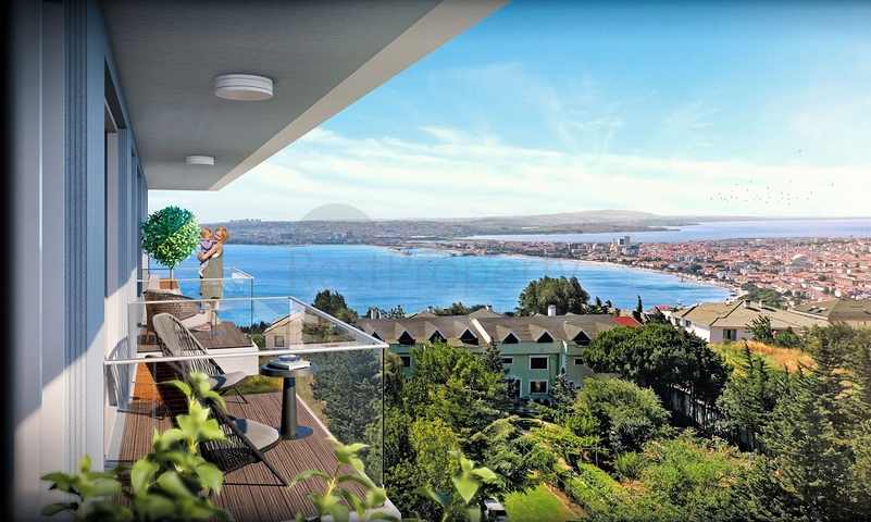 Летняя резиденция с видом на море в пределах Стамбула