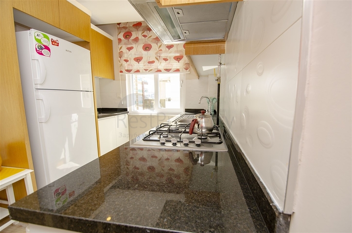 Двухкомнатная квартира с мебелью в Лимане Коньяалты