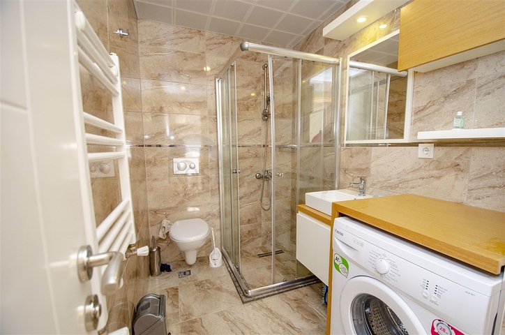 Двухкомнатная квартира с мебелью в Лимане Коньяалты