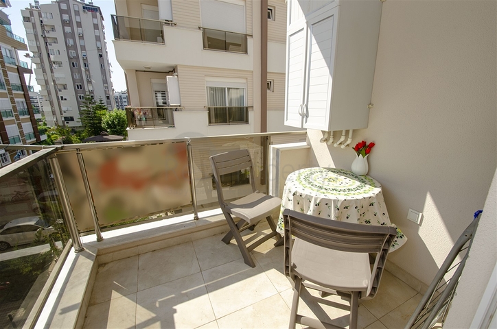 Двухкомнатная квартира с мебелью в Лимане Коньяалты