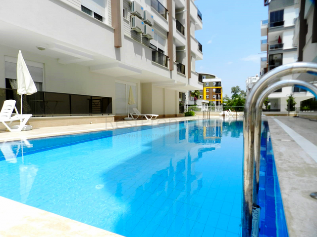 Двухкомнатная квартира с мебелью в Лимане Коньяалты