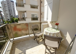 Двухкомнатная квартира с мебелью в Лимане Коньяалты