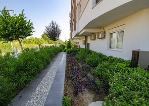 Двухкомнатная квартира с мебелью в Лимане Коньяалты