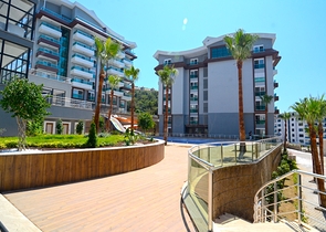 Новый современный комплекс в районе Каргыджак, Алания 