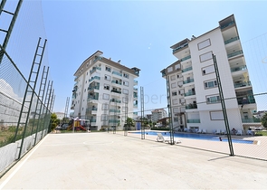 Меблированный пентхаус 3+1 с видом на горы в районе Газипаша