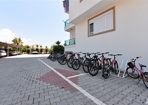 Меблированный пентхаус 3+1 с видом на горы в районе Газипаша