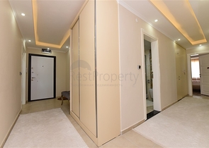 Меблированный пентхаус 3+1 с видом на горы в районе Газипаша