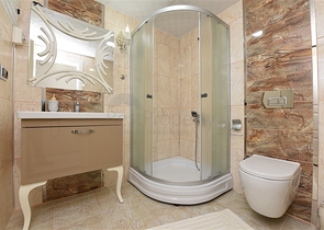 Меблированный пентхаус 3+1 с видом на горы в районе Газипаша