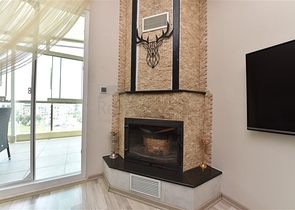 Меблированный пентхаус 3+1 с видом на горы в районе Газипаша