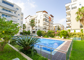 Квартира 2+1 в комплексе в Лимане Коньяалты 600 м до моря