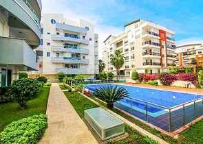 Квартира 2+1 в комплексе в Лимане Коньяалты 600 м до моря